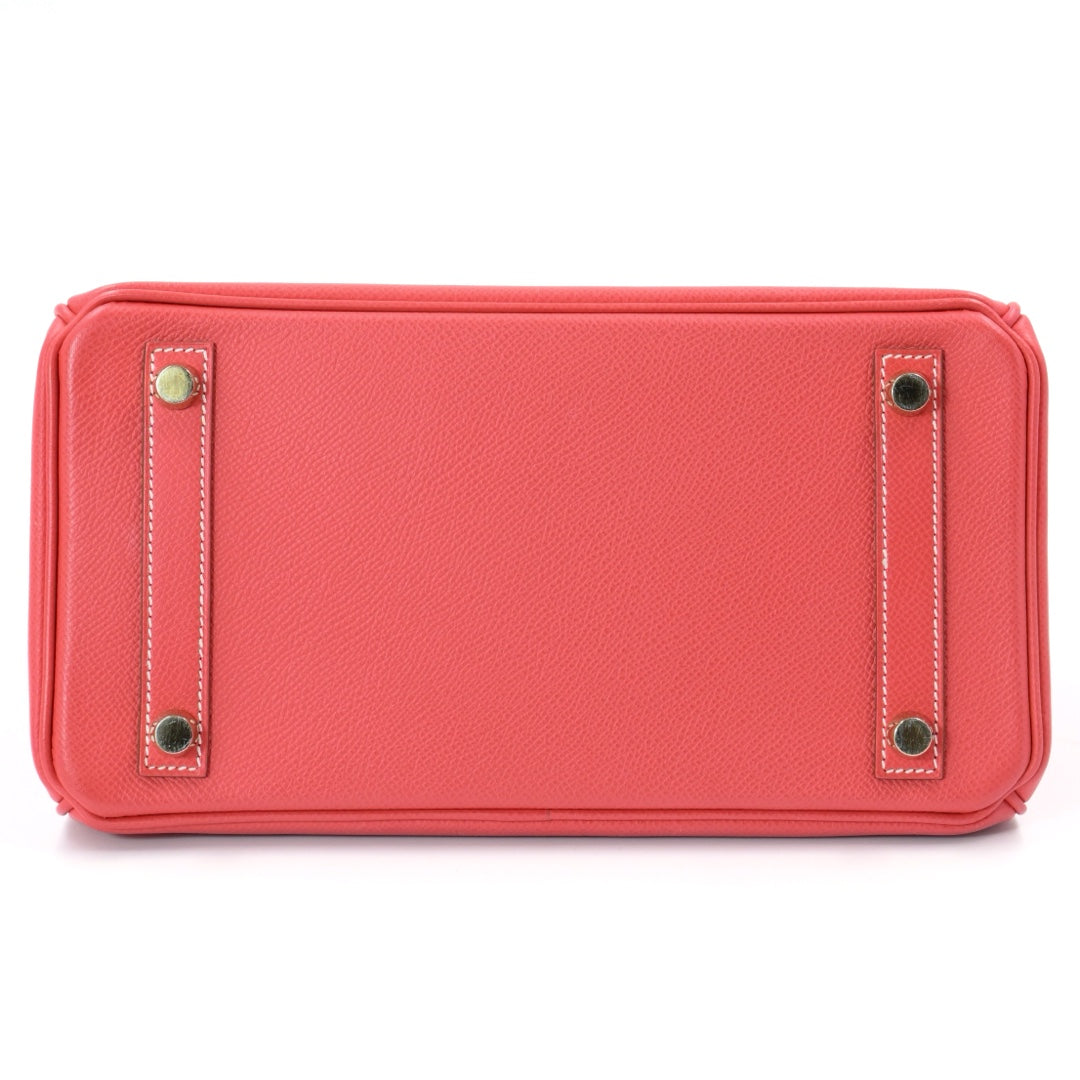 Hermès Birkin 25 Candy Series in Rose Jaipur Epsom Leather with Gold Hardware