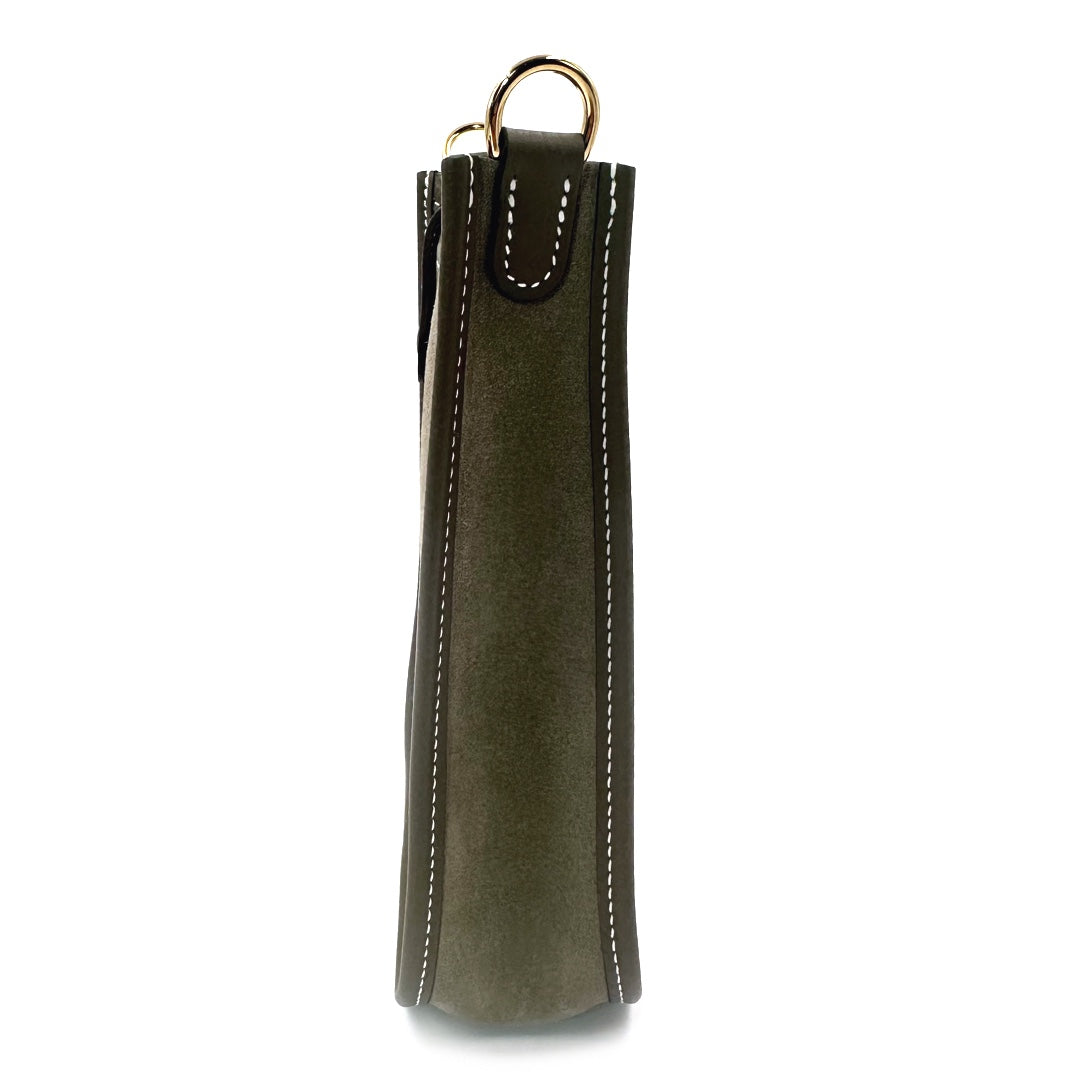 Hermès Evelyne 16 Amazone VEAU Grizzly Clemence Wooly AC GRIS CAILLOU ETOUPE Bag