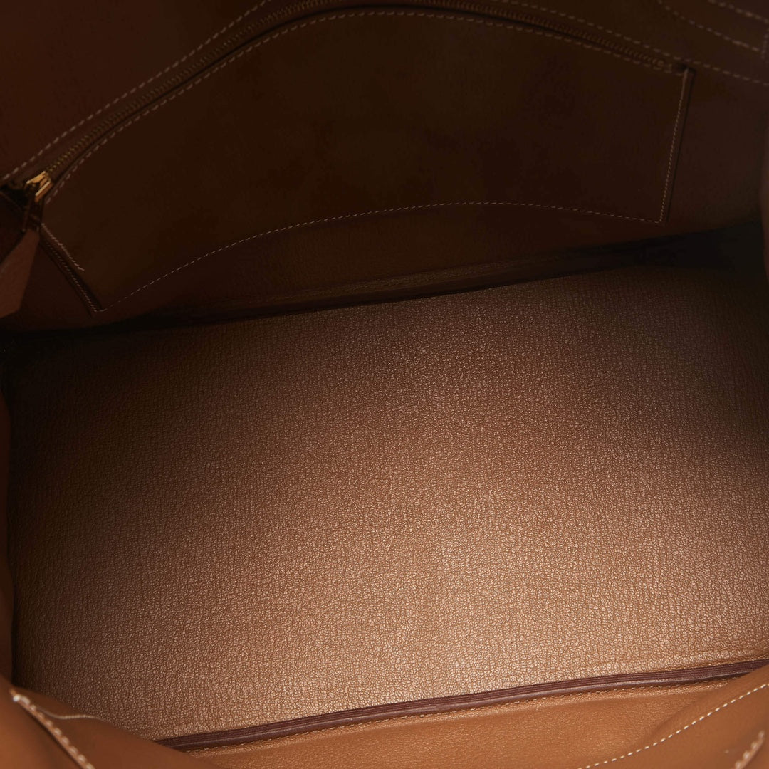 Hermès Birkin 35 Bag in Gold Togo Leather with Gold Hardware - Gemaee  UAE