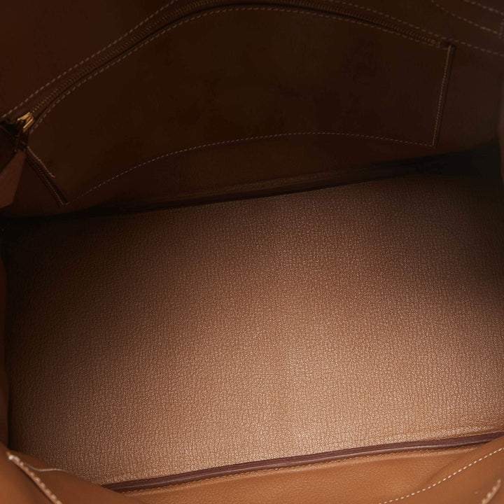 Hermès Birkin 35 Bag in Gold Togo Leather with Gold Hardware - Gemaee  UAE