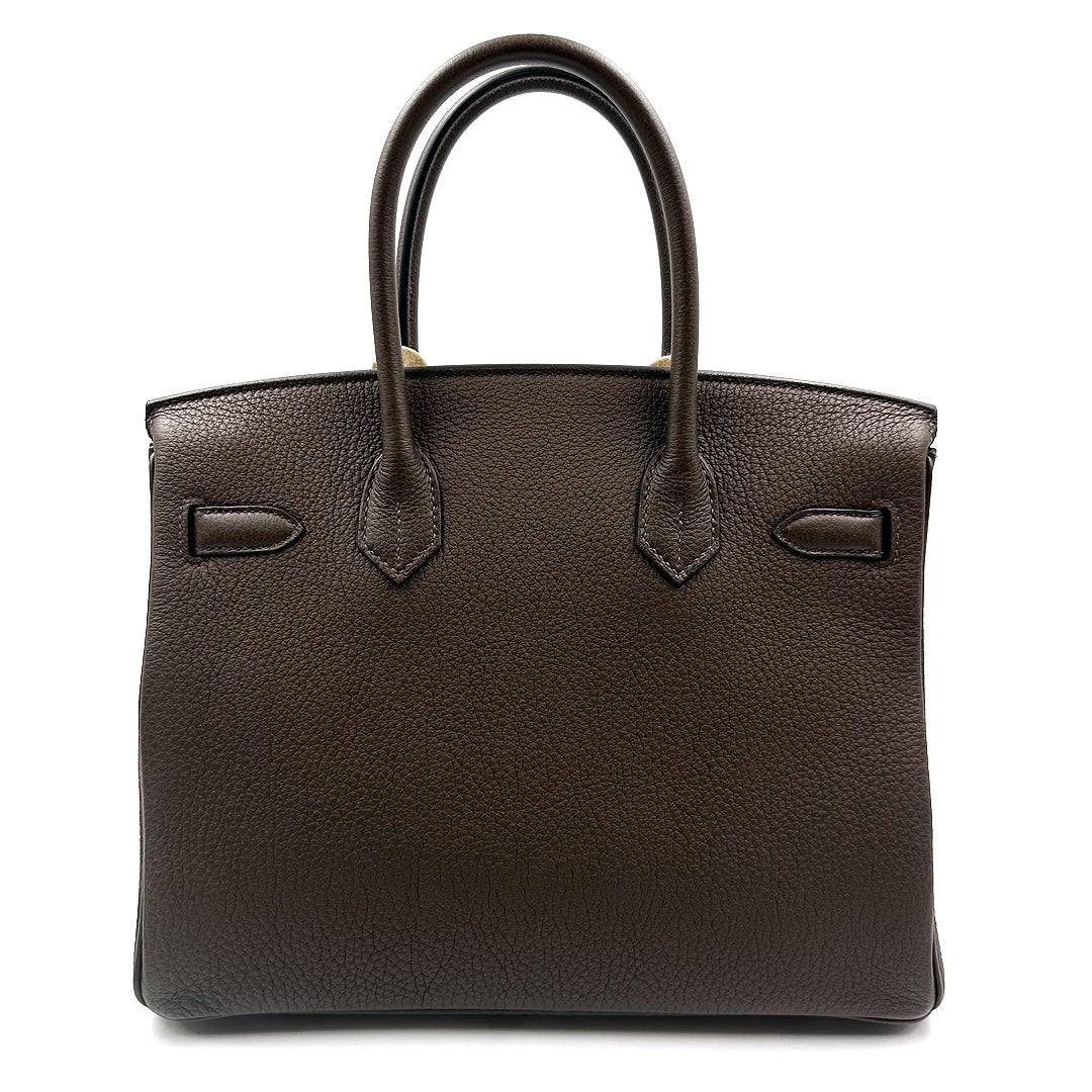 Hermès Birkin 30 Écorce Togo leather with Palladium hardware Bag