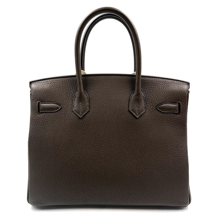 Hermès Birkin 30 Écorce Togo leather with Palladium hardware Bag