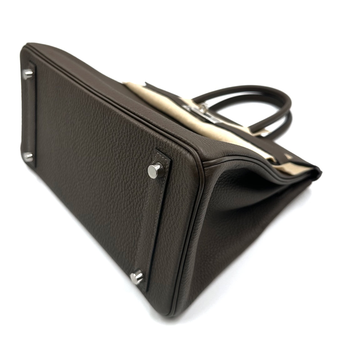 Hermès Birkin 30 Écorce Togo leather with Palladium hardware Bag