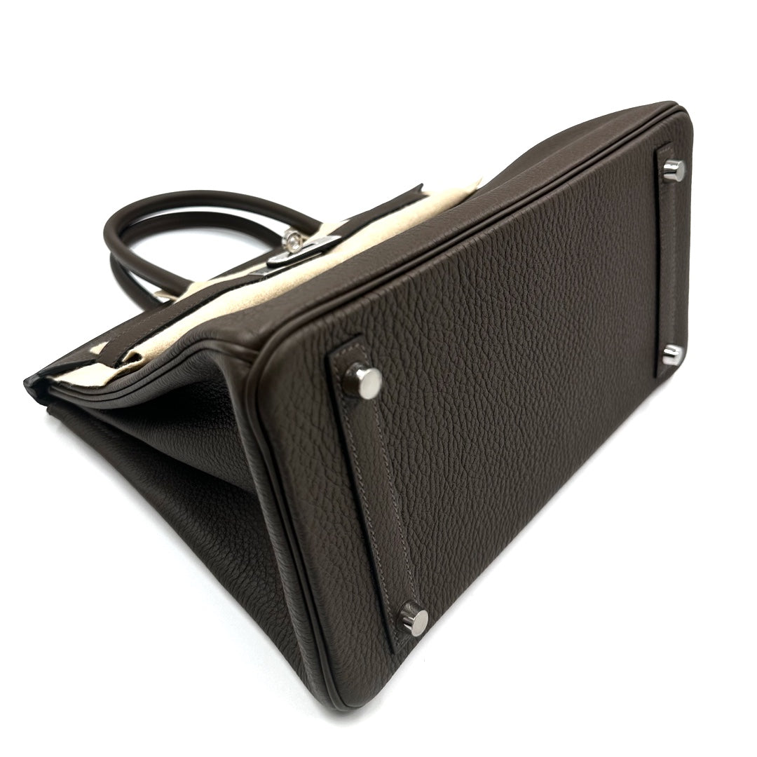 Hermès Birkin 30 Écorce Togo leather with Palladium hardware Bag
