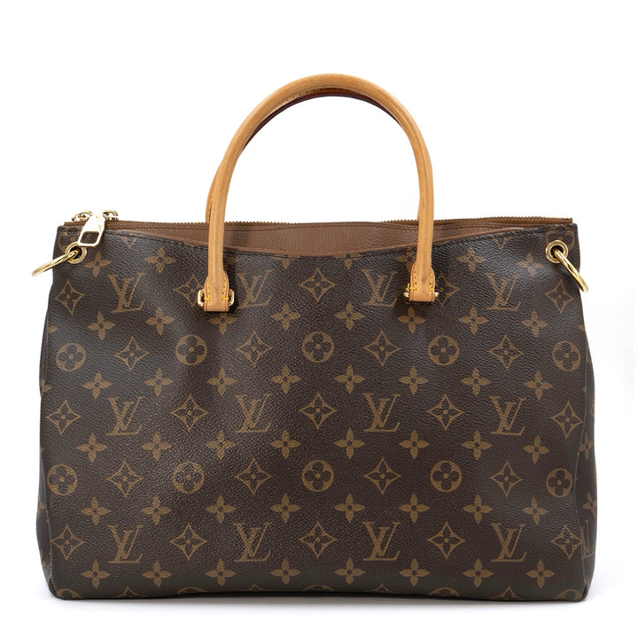 Louis Vuitton Monogram Havane Pallas MM Bag
