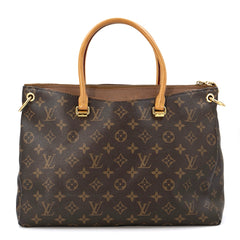 Louis Vuitton Monogram Havane Pallas MM Bag