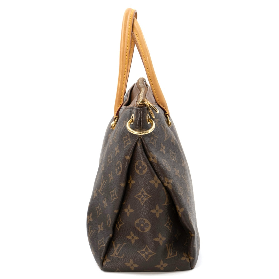 Louis Vuitton Monogram Havane Pallas MM Bag