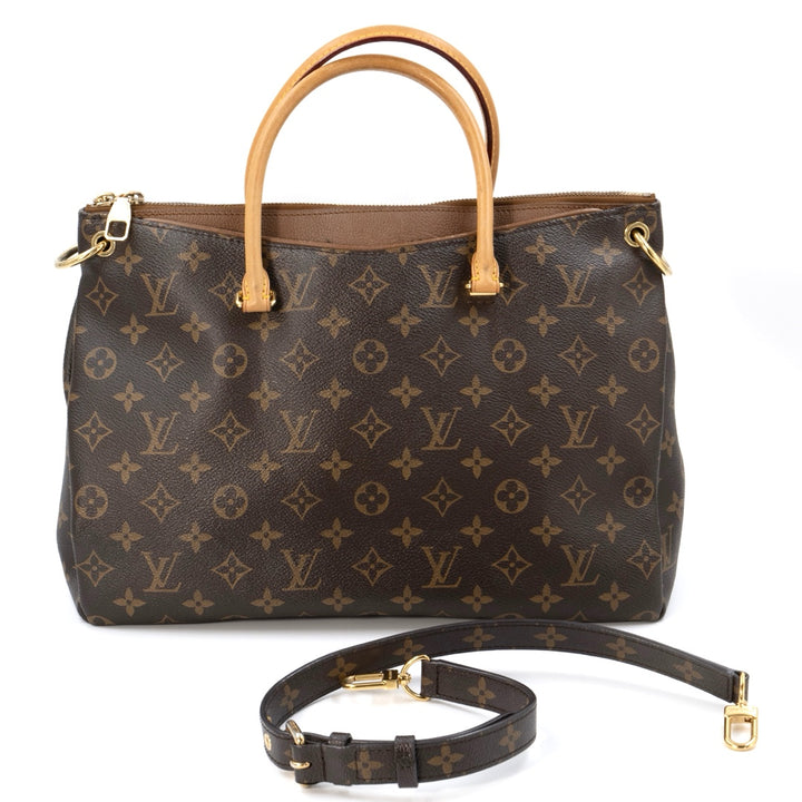 Louis Vuitton Monogram Havane Pallas MM Bag