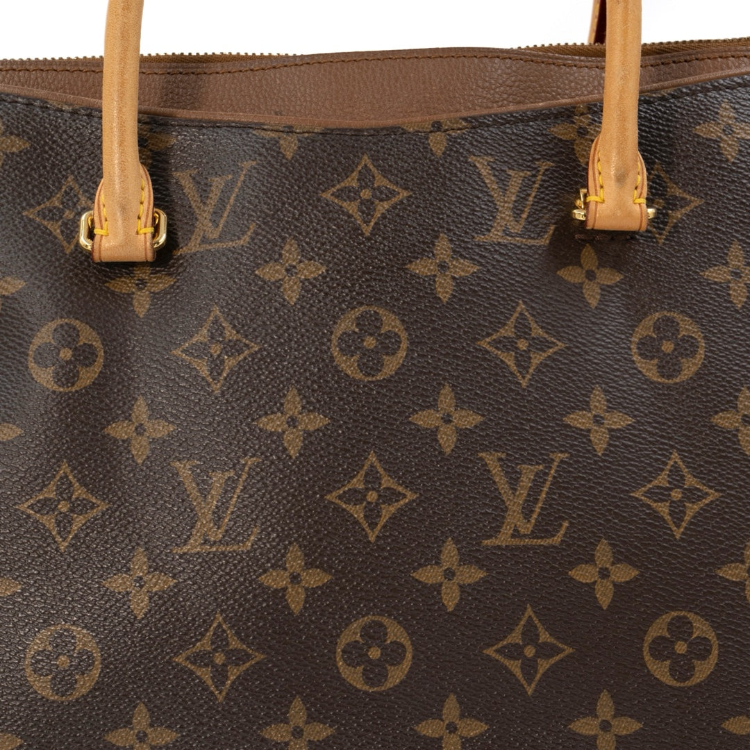 Louis Vuitton Monogram Havane Pallas MM Bag