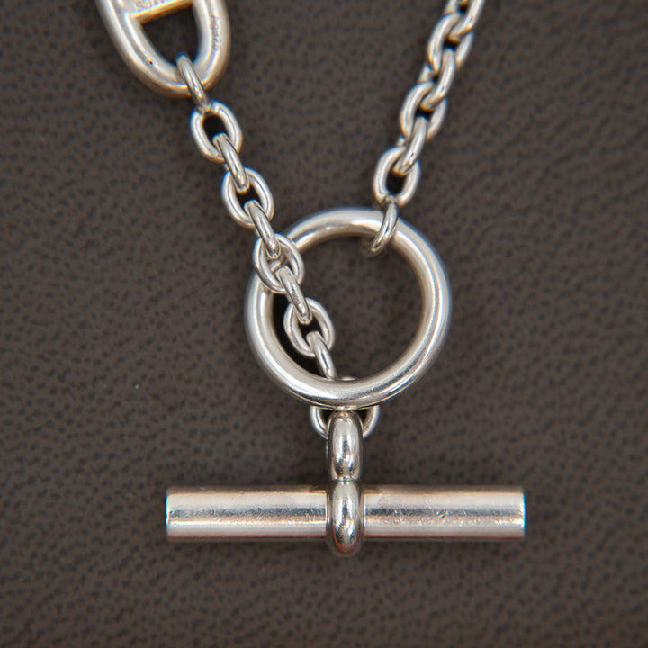 Hermès Farandole Long Necklace 80 in Sterling Silver
