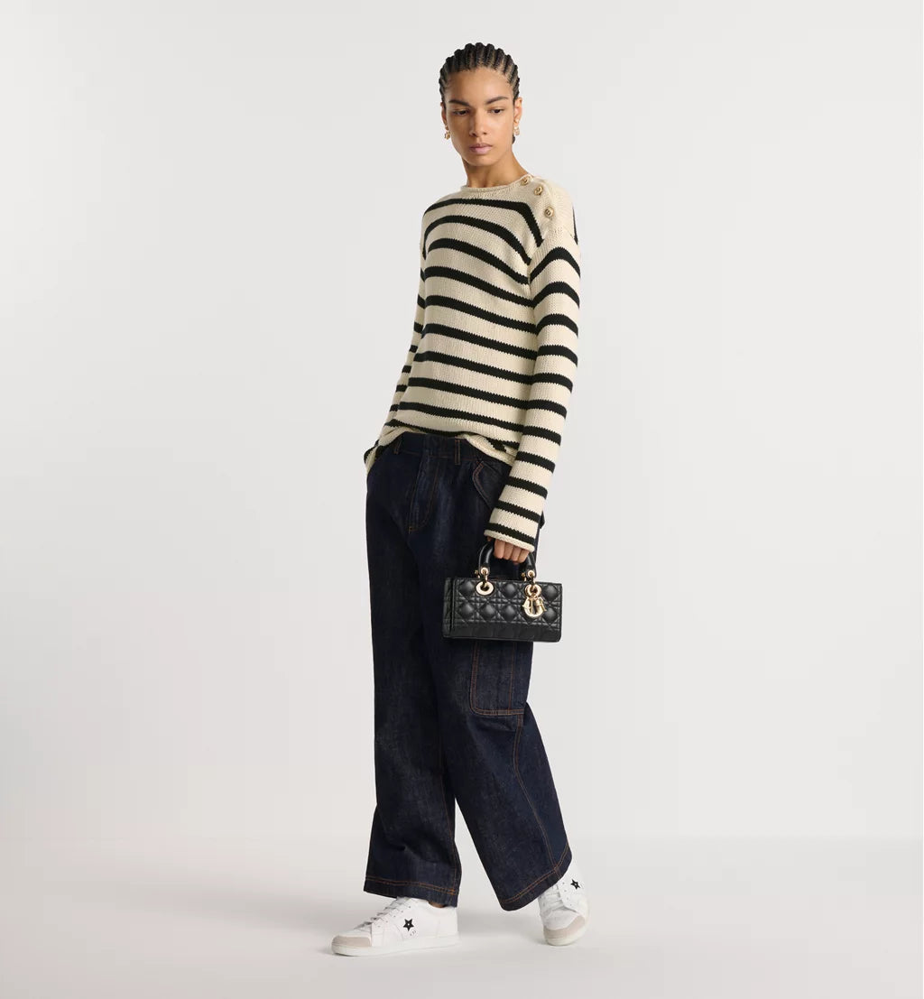 Dior Medium Lady D-Joy Black Cannage Lambskin Bag