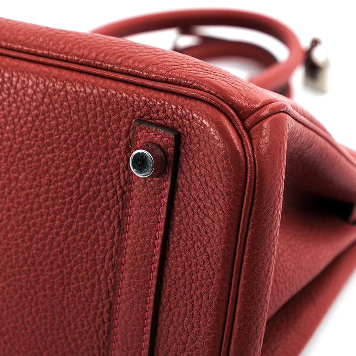 Hermès Birkin 30 in Togo with Palladium Hardware Bag