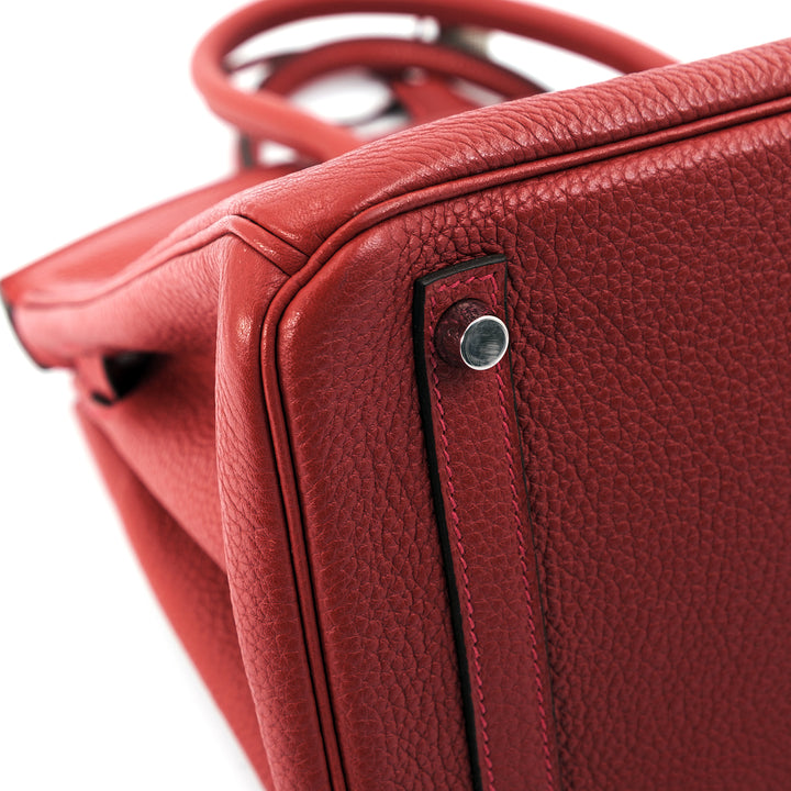 Hermès Birkin 30 in Togo with Palladium Hardware Bag