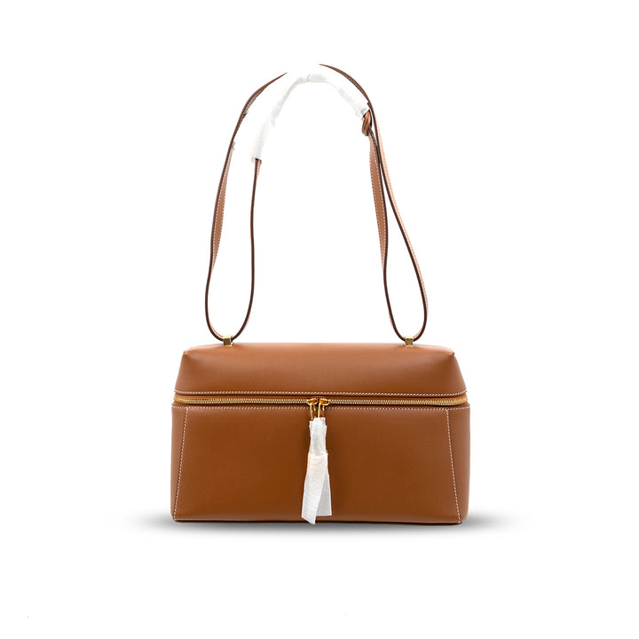 LORO PIANA EXTRA BAG L27 IN CALFSKIN LEATHER