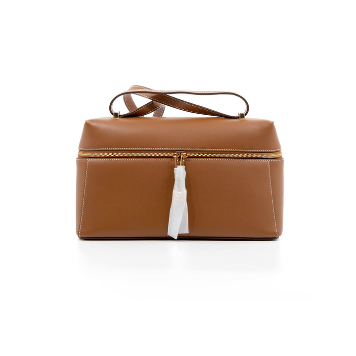 LORO PIANA EXTRA BAG L27 IN CALFSKIN LEATHER