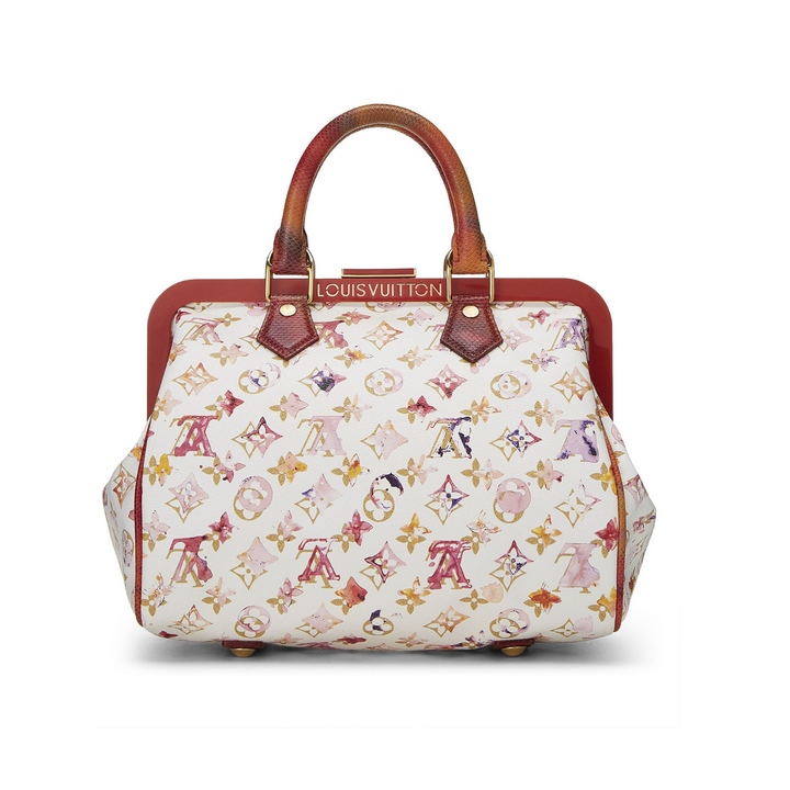 RICHARD PRINCE X LOUIS VUITTON MONOGRAM WATERCOLOR FRAME SPEEDY 30