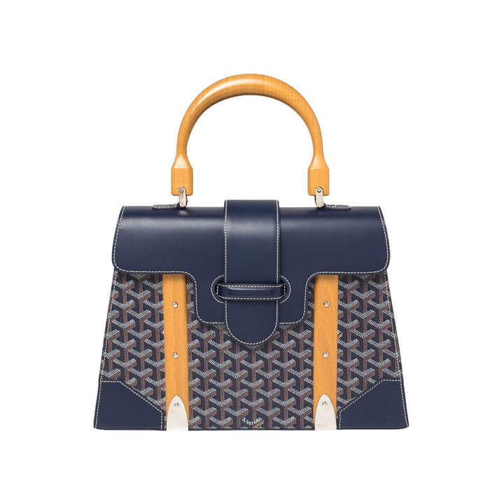 GOYARD NAVY BLUE SAIGON MM BAG