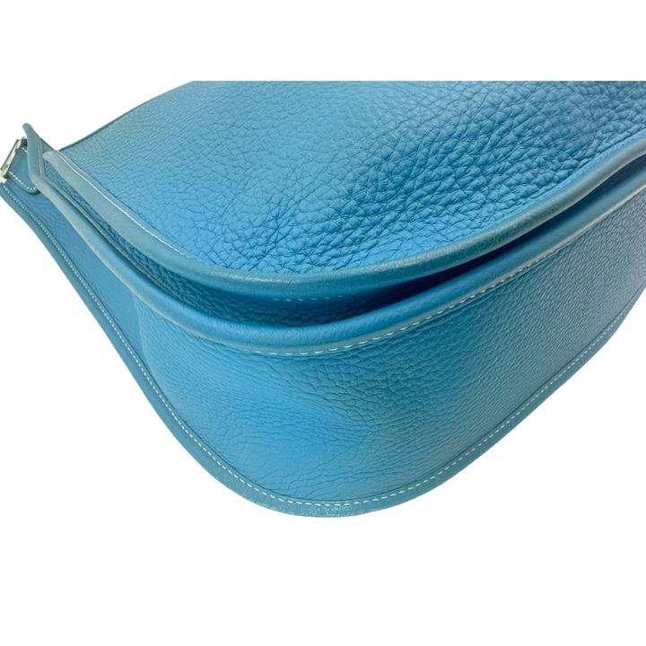 Hermès Blue Jeans Evelyne PM Togo Bag