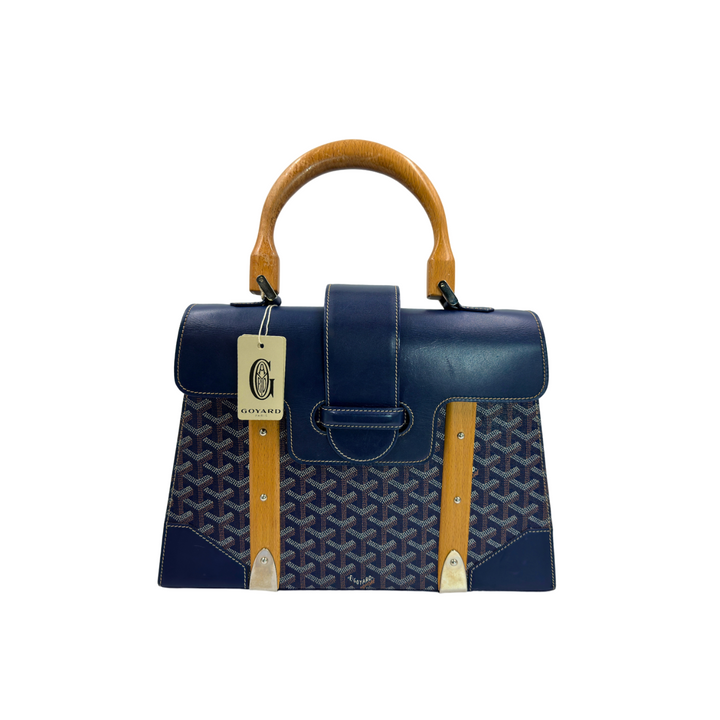 GOYARD NAVY BLUE SAIGON MM BAG