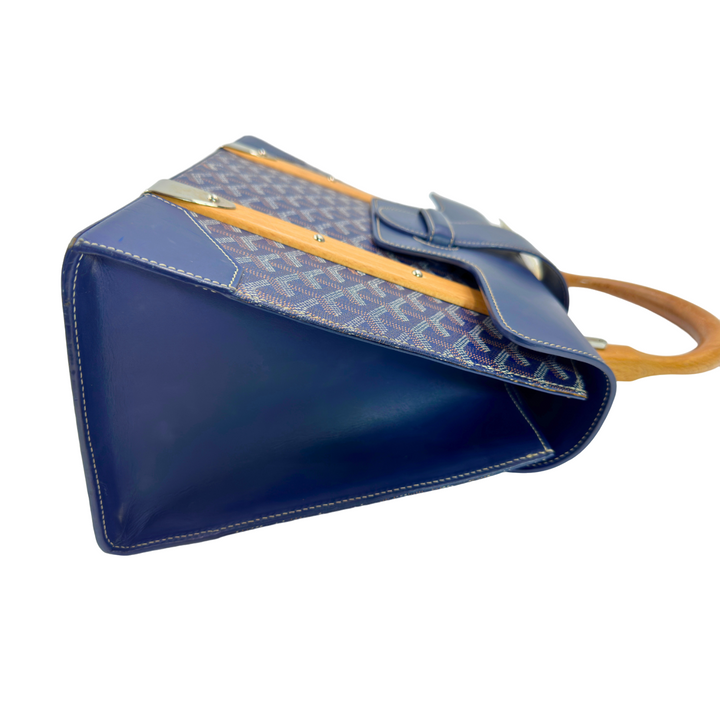 GOYARD NAVY BLUE SAIGON MM BAG