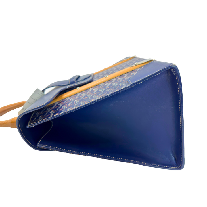 GOYARD NAVY BLUE SAIGON MM BAG
