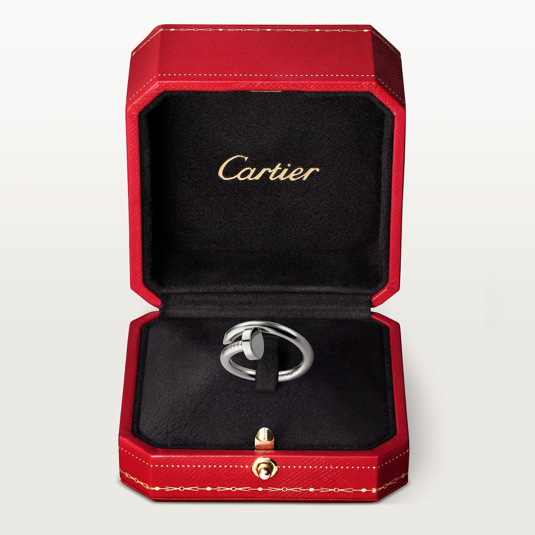 Cartier Juste un Clou Ring Classic Model in 18K White Gold