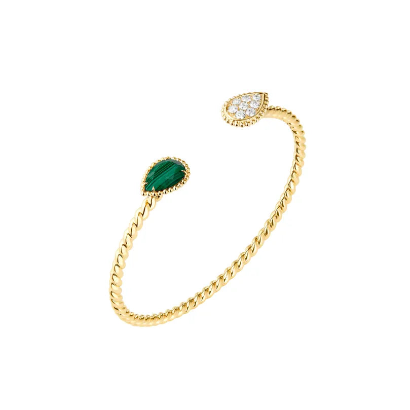 Boucheron Serpent Bohème 2 Motifs Bracelet in 18K Yellow Gold - Gemaee  UAE