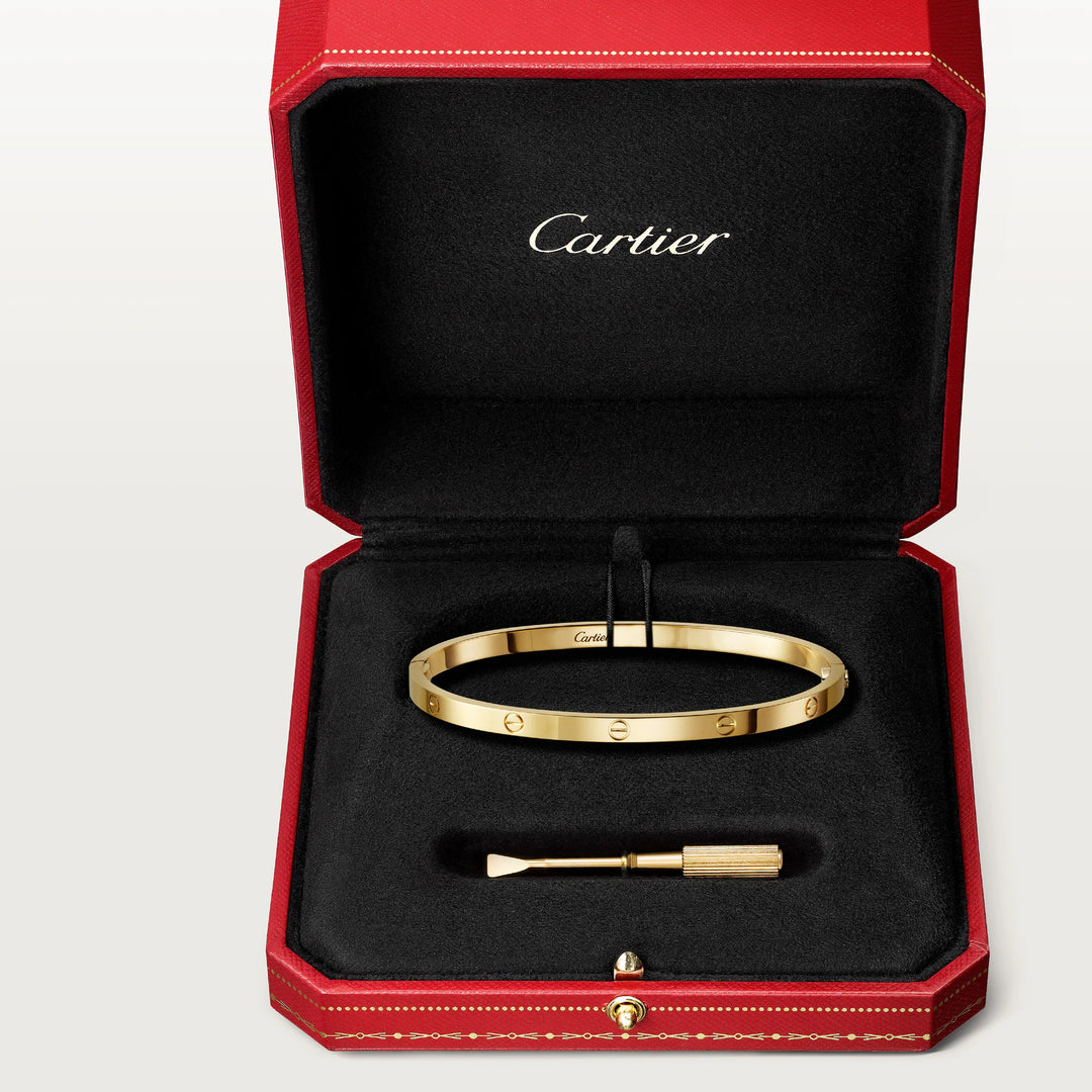 Cartier Love Bracelet Small Model in 18K Yellow Gold - Gemaee  UAE