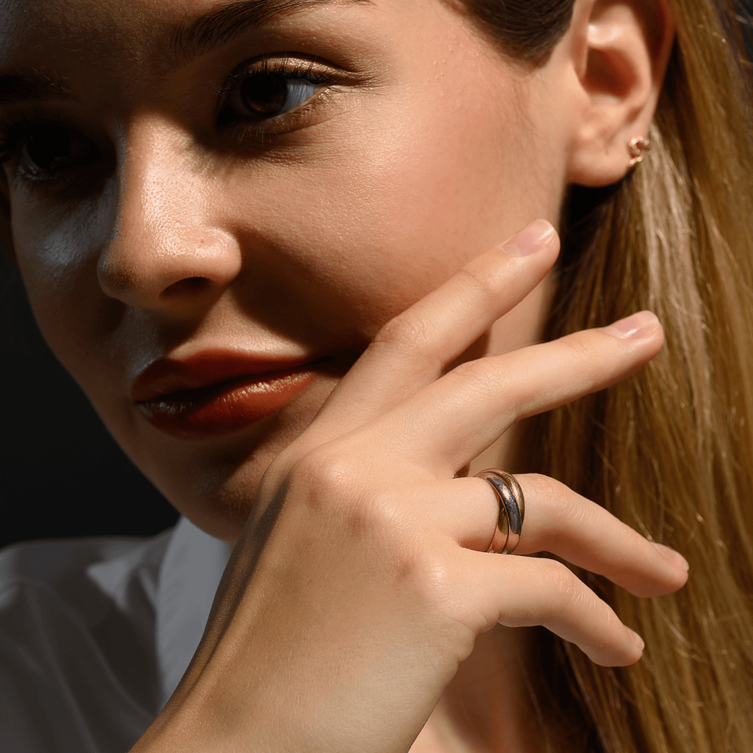 Cartier Trinity Ring Medium Mode Gemaee UAE