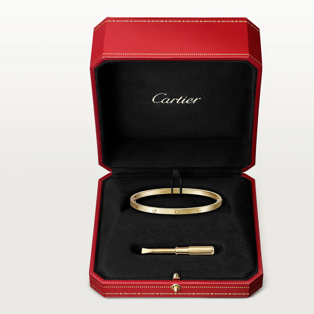 Cartier LOVE Bracelet Small Model in 18K Yellow Gold - Gemaee  UAE