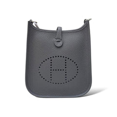 Hermès Evelyne 16 Amazone in Noir Clemence Leather with Palladium Hardware