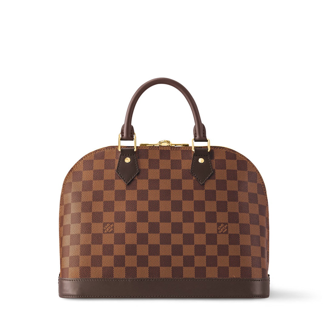 Louis Vuitton Alma PM Bag in Damier Ebene Canvas