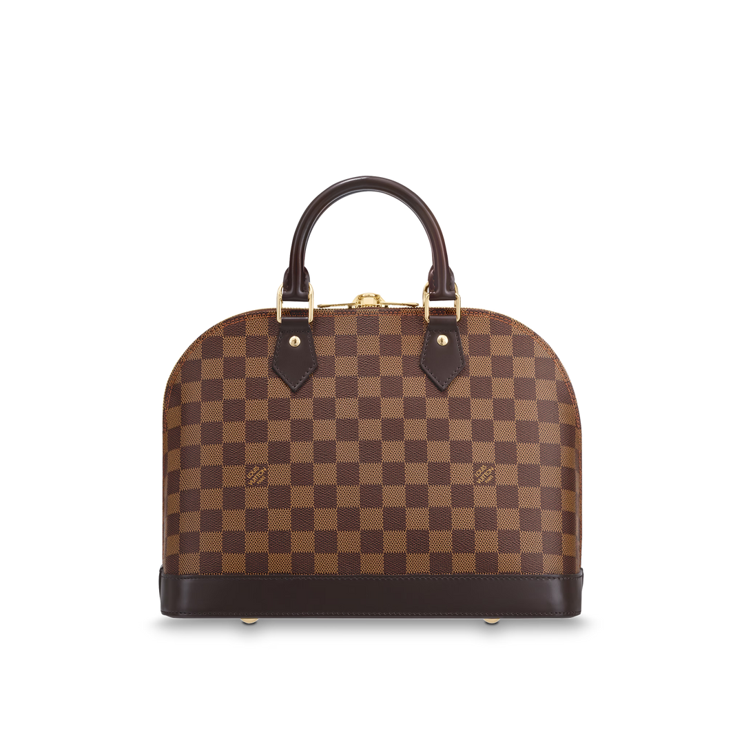 Louis Vuitton Alma PM Bag in Damier Ebene Canvas
