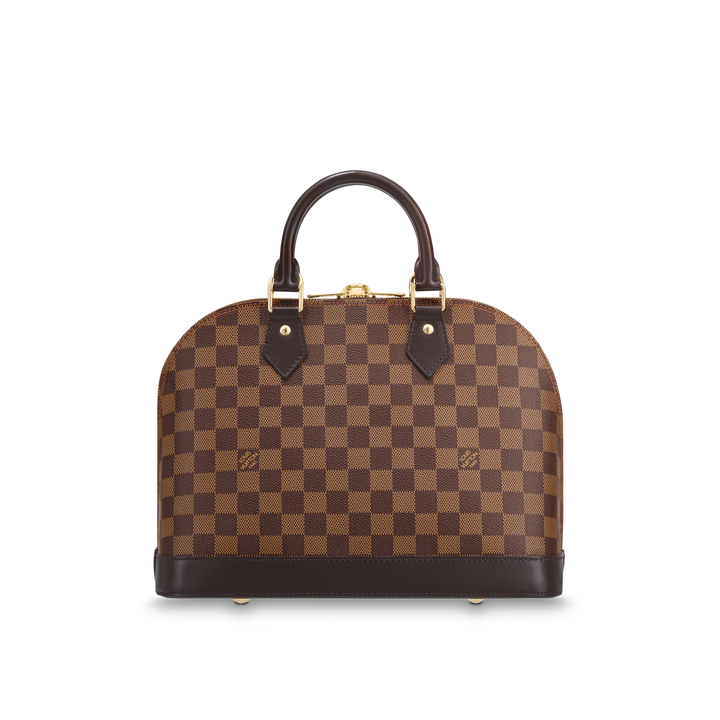 Louis Vuitton Alma PM Bag in Damier Ebene Canvas