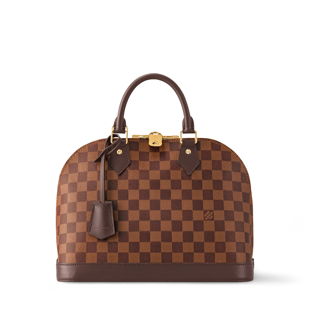 Louis Vuitton Alma PM Bag in Damier Ebene Canvas