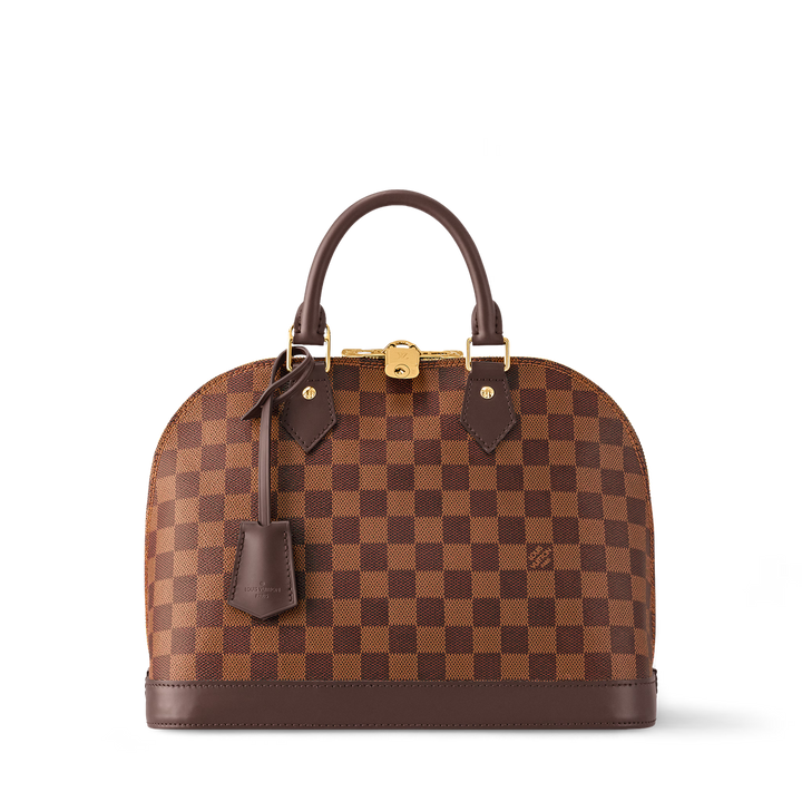 Louis Vuitton Alma PM Bag in Damier Ebene Canvas