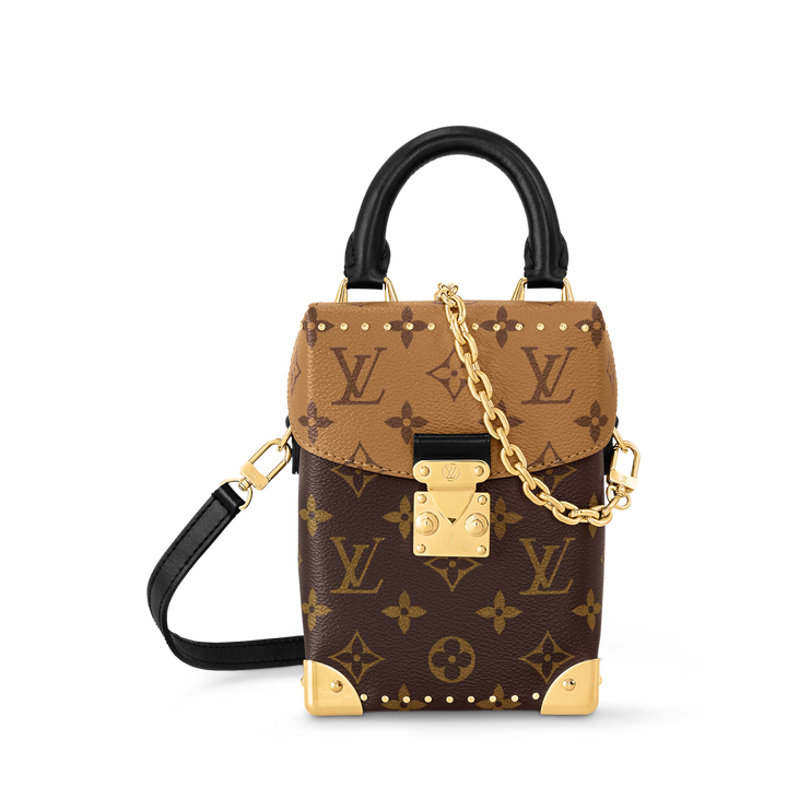 Louis Vuitton Camera Box Bag in Monogram and Monogram Reverse Canvas