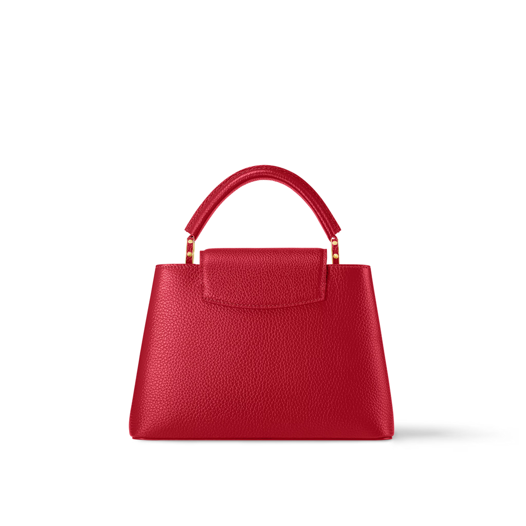Louis Vuitton Capucines BB Taurillon Leather Top Handle Bag