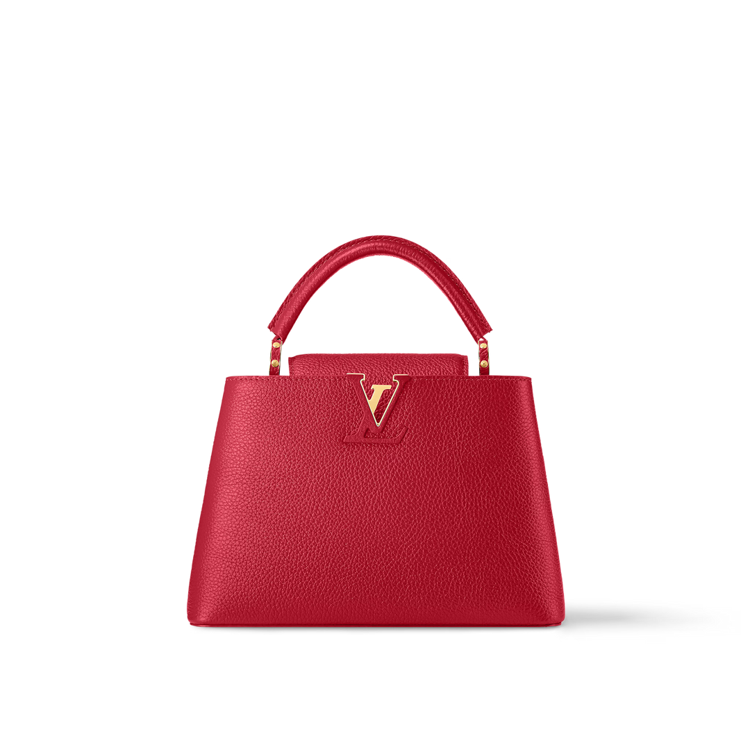 Louis Vuitton Capucines BB Taurillon Leather Top Handle Bag