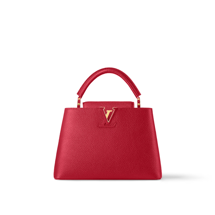 Louis Vuitton Capucines BB Taurillon Leather Top Handle Bag