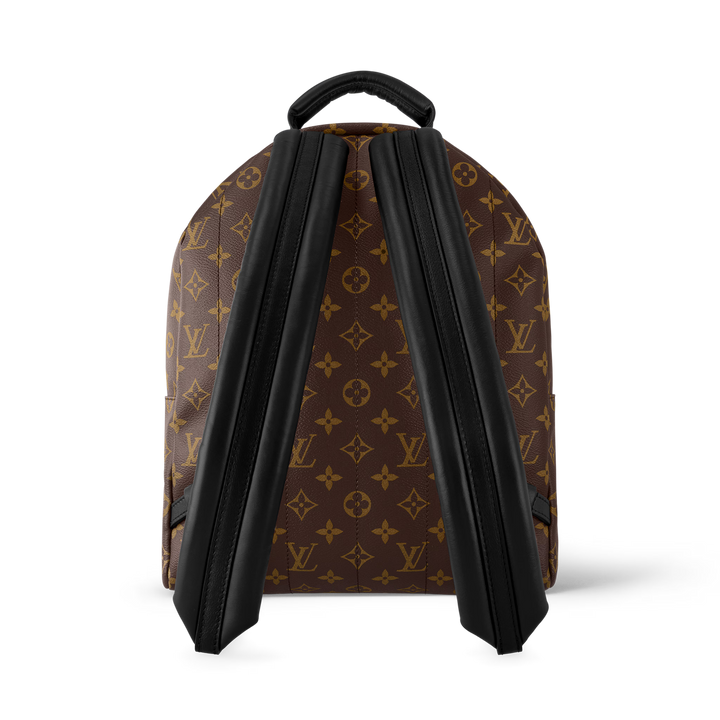 Louis Vuitton Palm Springs MM Backpack in Monogram Coated Canvas with Gold Hardware