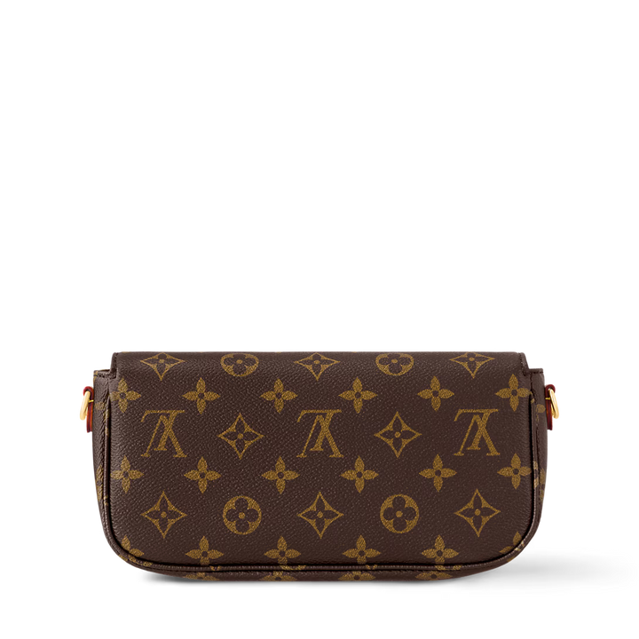 Louis Vuitton Wallet On Chain Ivy Brown Monogram Canvas Bag