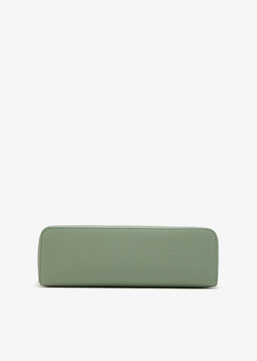 Loro Piana Extra Pocket L19 Pouch in Sage Brush Leaves Grained Calfskin with Silver Hardware