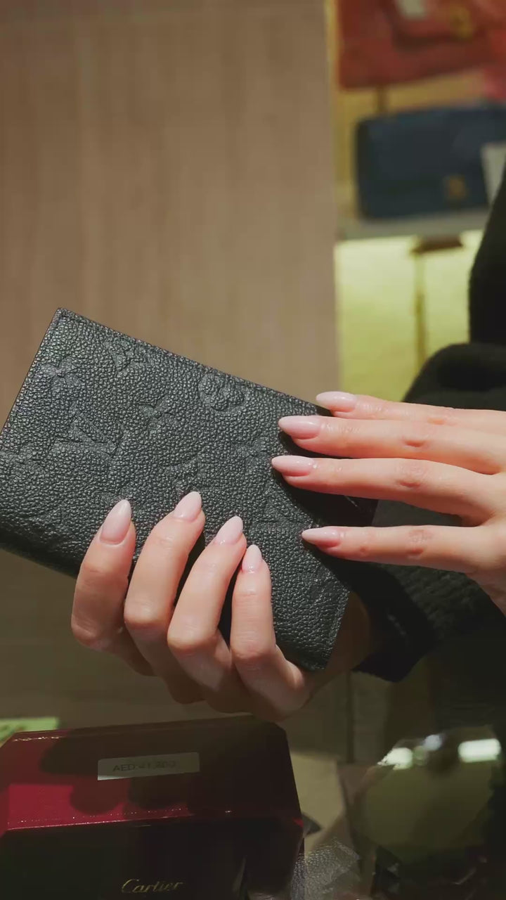 Louis Vuitton Passport Cover Monogram Shadow Leather