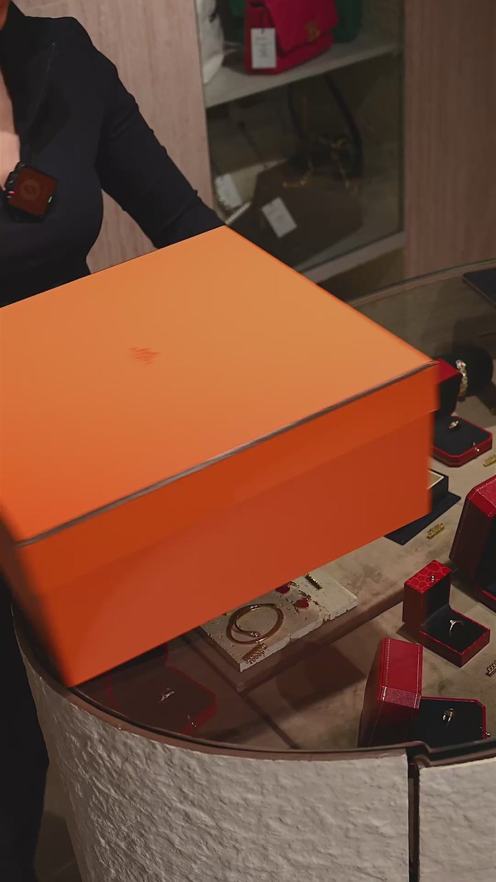 Hermès Orange Togo Leather Gold Hardware Birkin 30 Bag