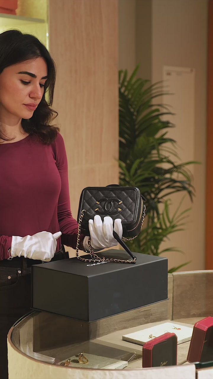 Chanel Timeless Classique Top Handle leather handbag
