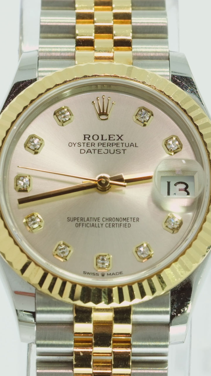 Rolex Date just Gold Watch 31mm/ 2019