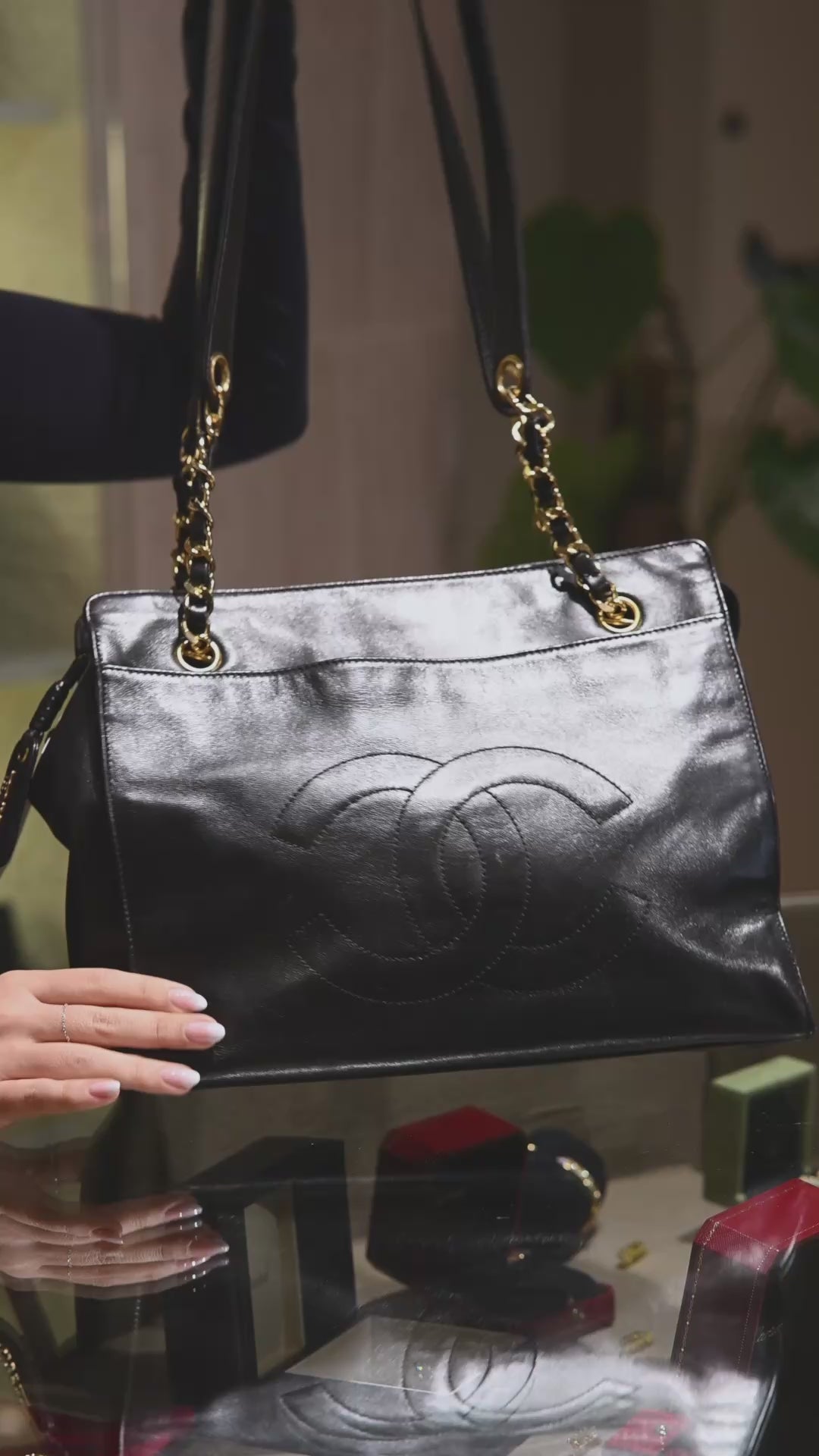 Chanel Mark Chain Shoulder Bag (Vintage)