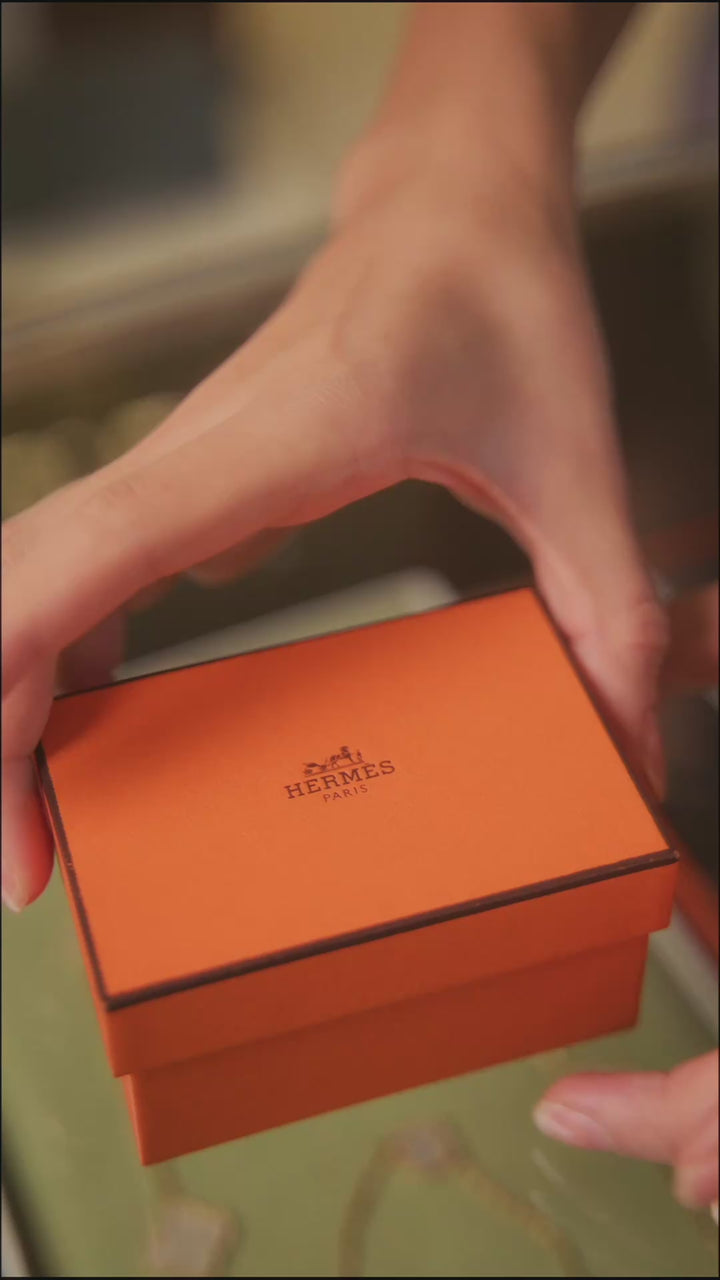 Hermès Farandole Very Small Earrings 18K Rose Gold Classic Studs
