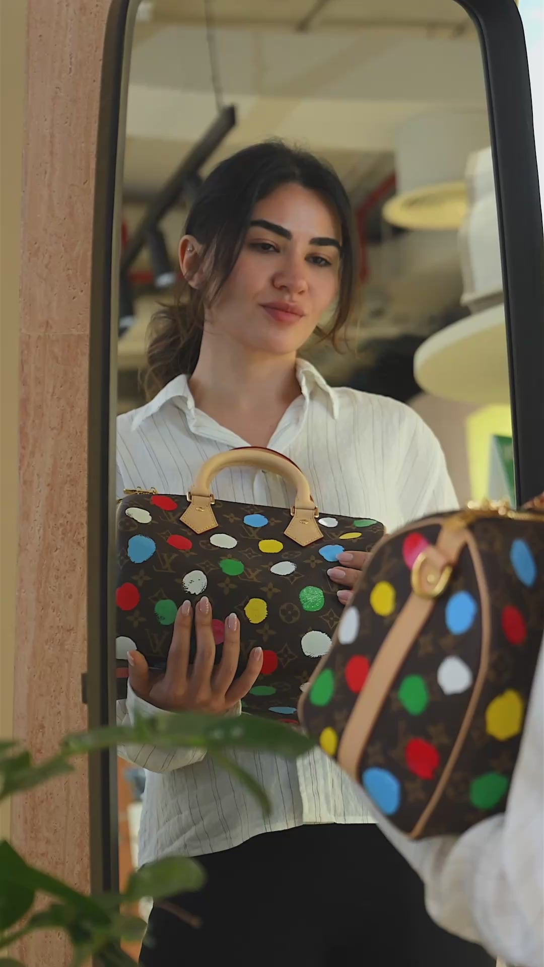 Louis Vuitton x Yayoi Kusama Speedy Bandoulière 25 Bag